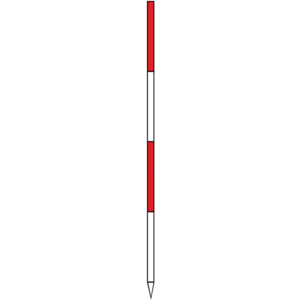 Jalon 2 m tube d’acier enfichable, avec 1 pointe 24 mm NEDO Illustration du produit: Jalon 2 m tube d’acier enfichable, avec 1 pointe 24 mm NEDO