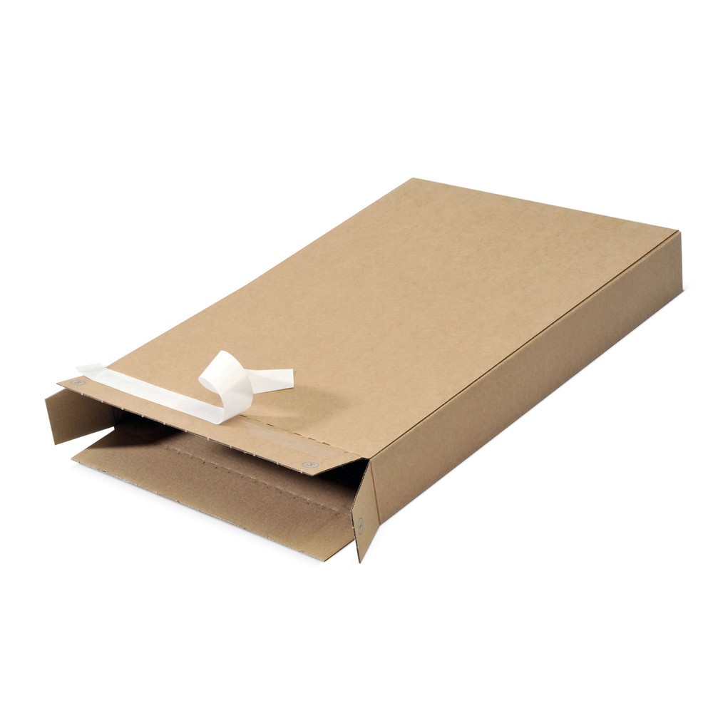 Illustration du produit: Carton d’emballage Multibrief, dimensions intérieures LxlxH 240 x 165 x 46 mm, 25 pces/UV