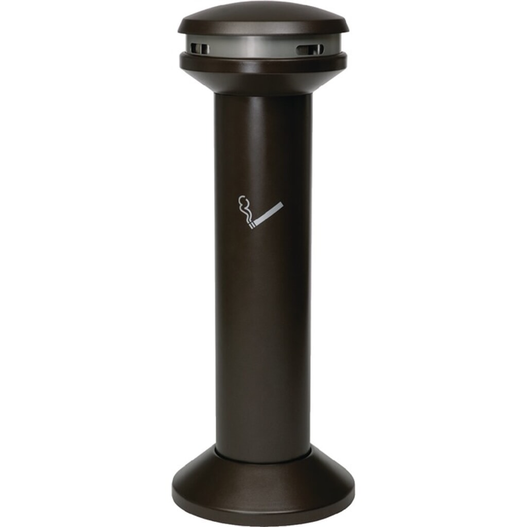 Cendrier sur pied D394xH1054 mm noir tôle d’acier RUBBERMAID Illustration du produit: Cendrier sur pied D394xH1054 mm noir tôle d’acier RUBBERMAID