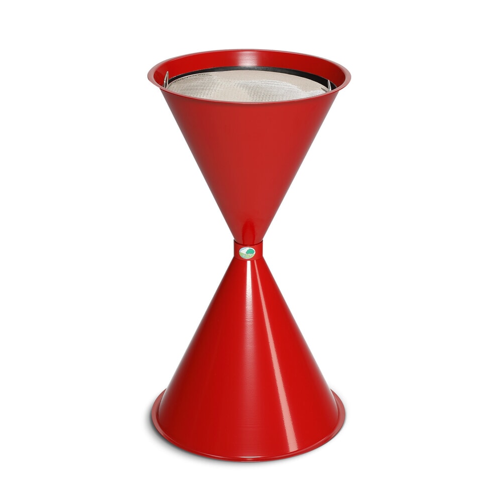 Illustration du produit: Cendrier VAR® CLASSIC, acier, rouge feu