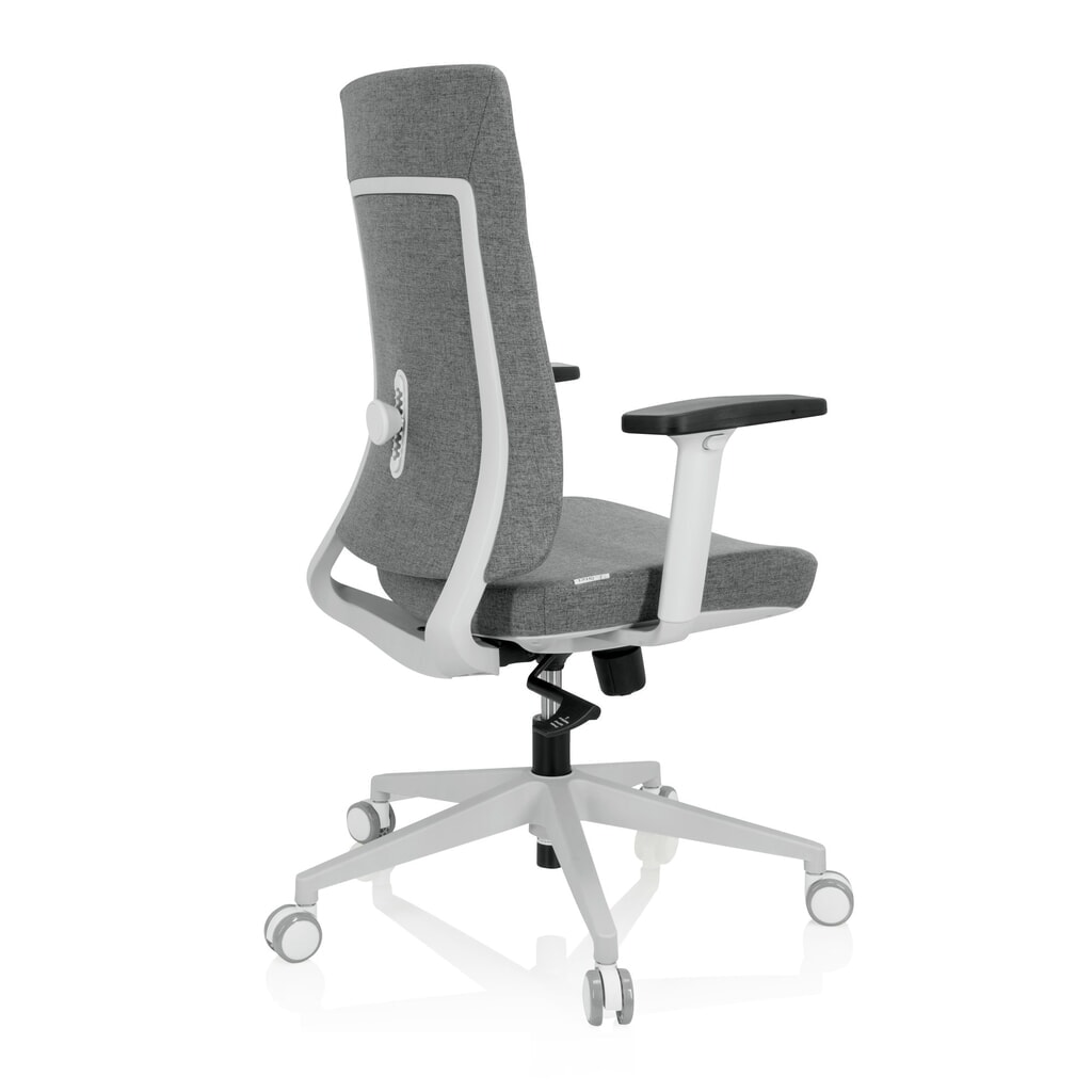 N° de l'image du produit 8 : Chaise de bureau / chaise pivotante hjh OFFICE COMFIO WP tissu, gris