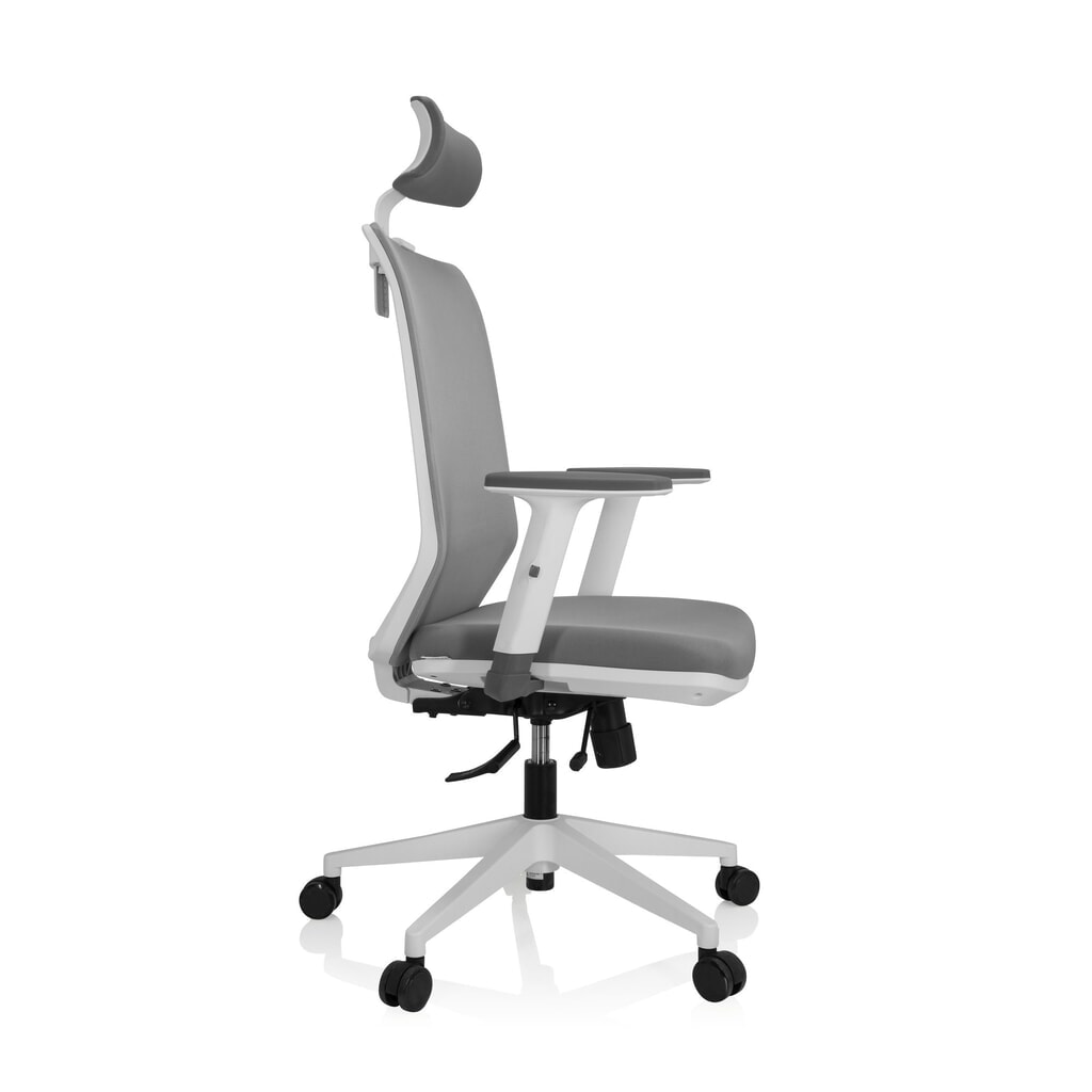 Siège de bureau / siège pivotant hjh OFFICE PROFONDO PRO W résille / tissu, gris N° de l'image du produit 9 : Siège de bureau / siège pivotant hjh OFFICE PROFONDO PRO W résille / tissu, gris