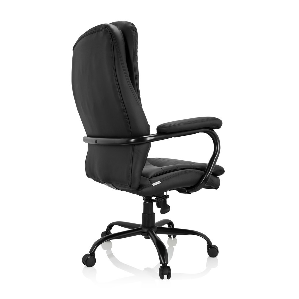 N° de l'image du produit 9 : Chaise de bureau / fauteuil de direction hjh OFFICE RELAX XXL B PU, noir
