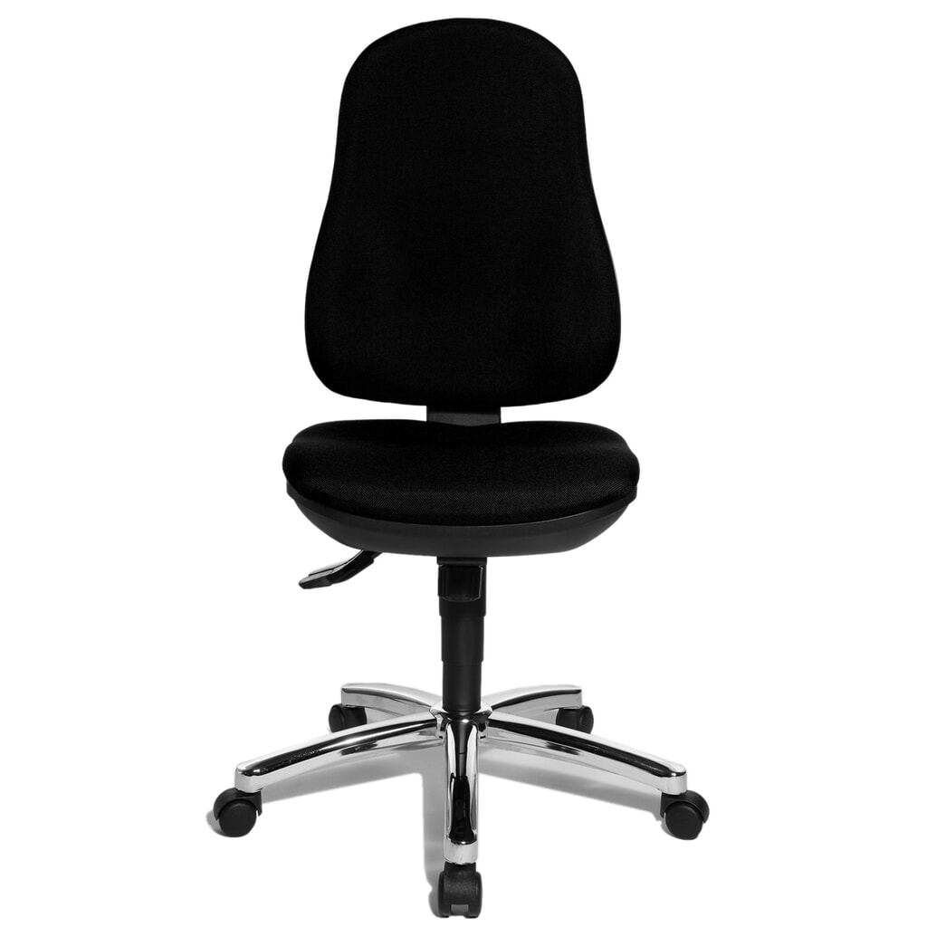 Chaise de bureau pivotante Topstar® Support Syncro, chaise ergonomique, noir N° de l'image du produit 2 : Chaise de bureau pivotante Topstar® Support Syncro, chaise ergonomique, noir