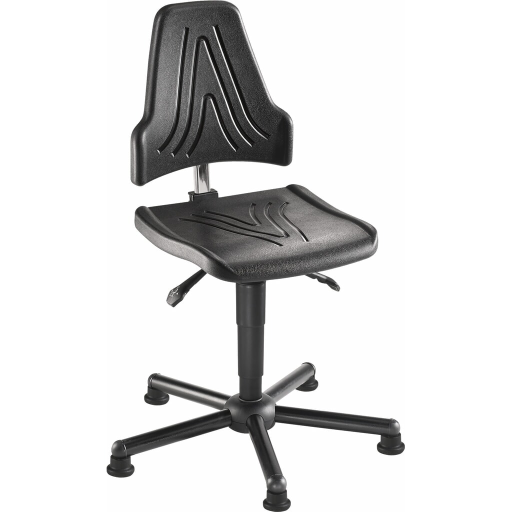 Illustration du produit: Chaise de travail pivotante meychair Workster Komplex XXL ESD, mousse PU, patins