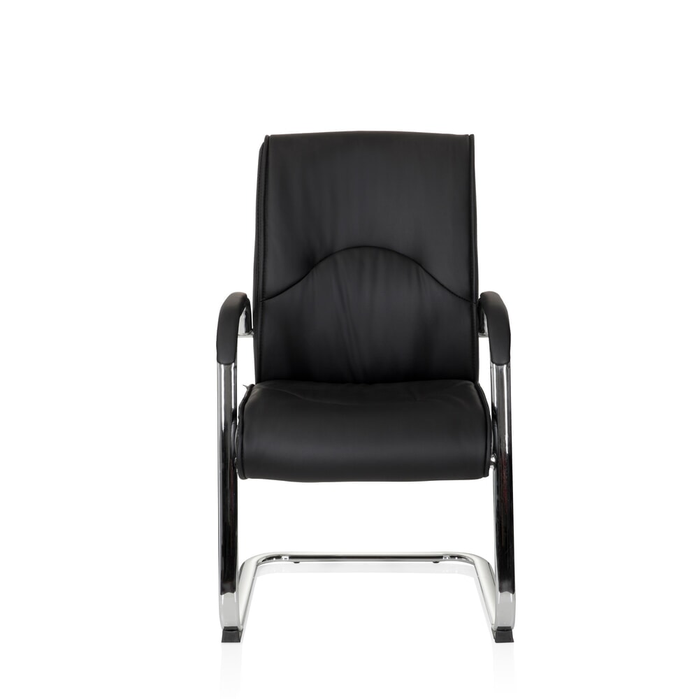 Illustration du produit: Chaise-visiteur / chaise de conférence hjh OFFICE SOVRANO V similicuir, noir