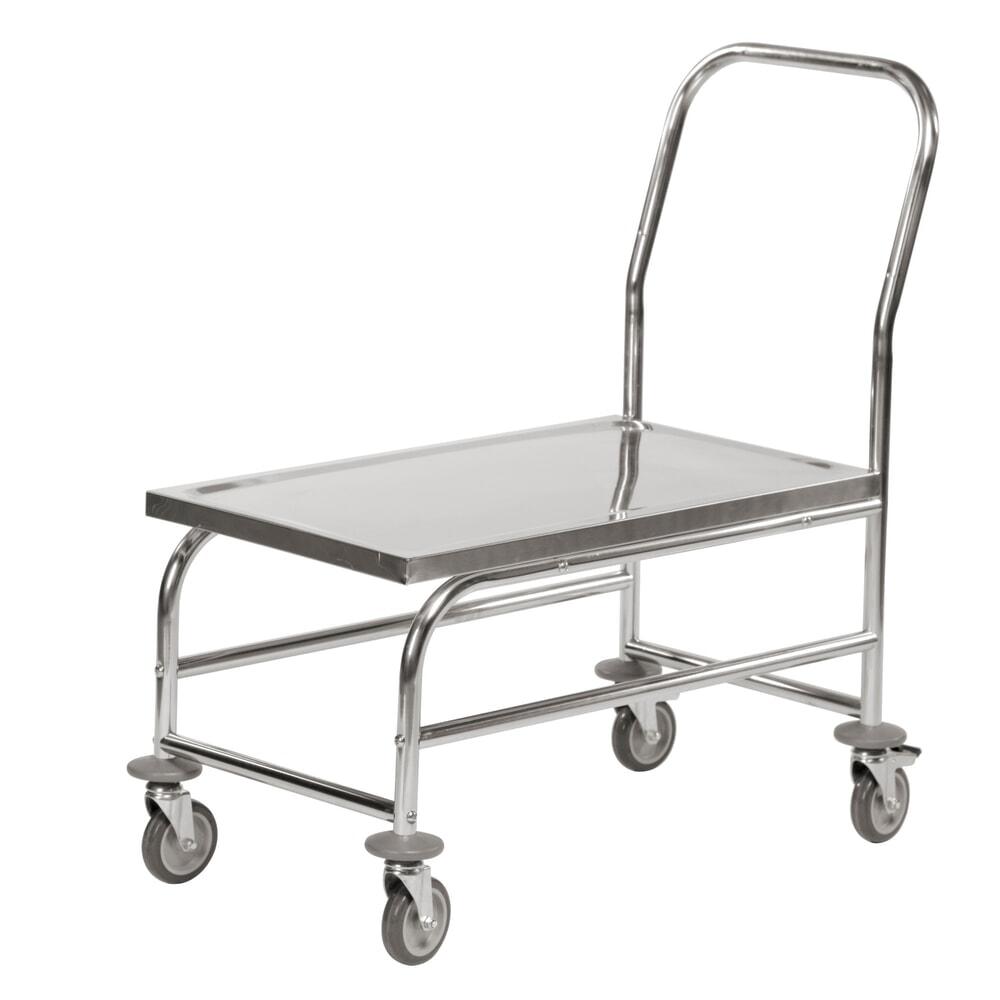 Illustration du produit: Chariot à plate-forme en acier inoxydable, HxlxP 925 x 490 x 850 mm