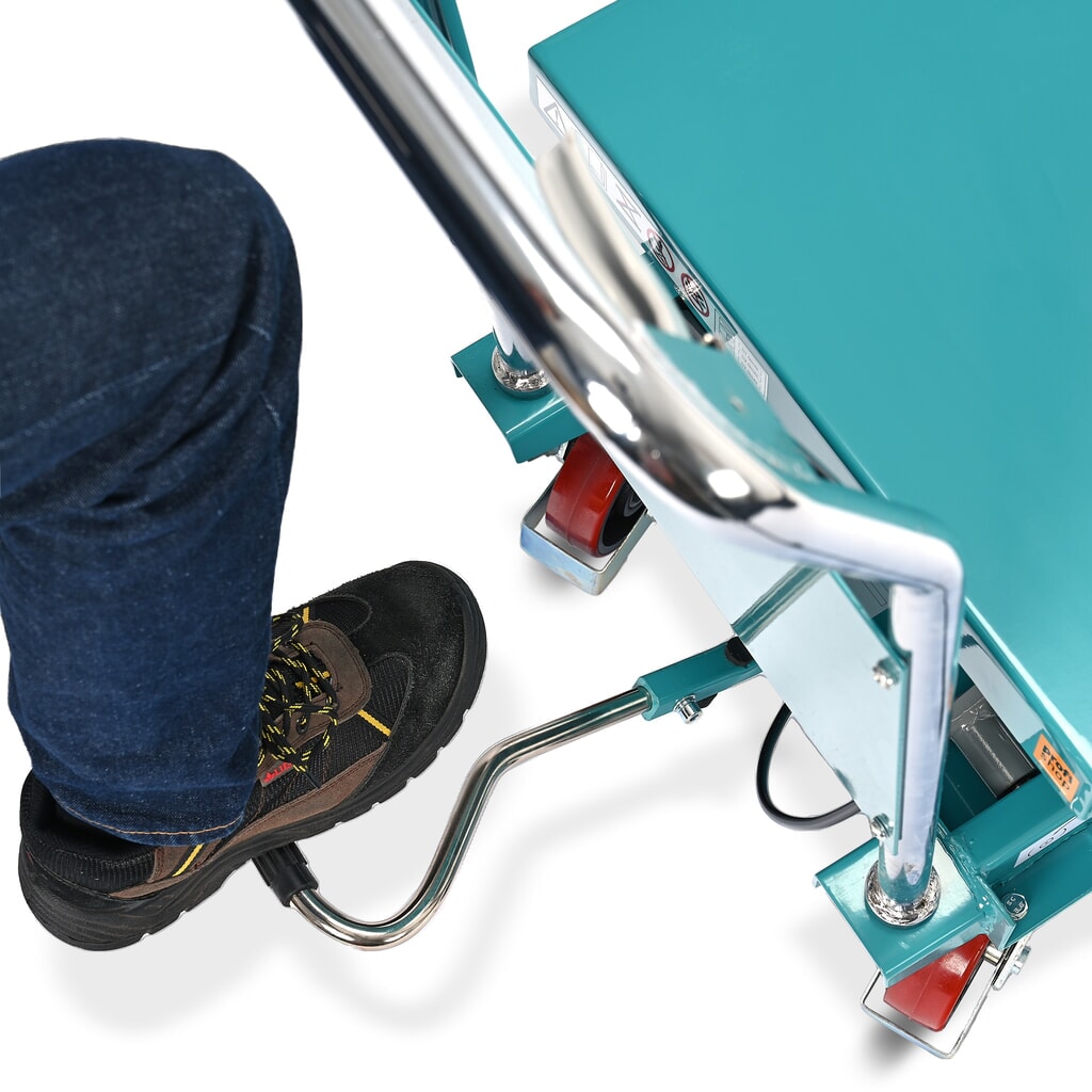 Chariot à table élévatrice à ciseaux Ameise®, arceau fixe, capacité de charge 500 kg, 850 x 500 mm N° de l'image du produit 11 : Chariot à table élévatrice à ciseaux Ameise®, arceau fixe, capacité de charge 500 kg, 850 x 500 mm