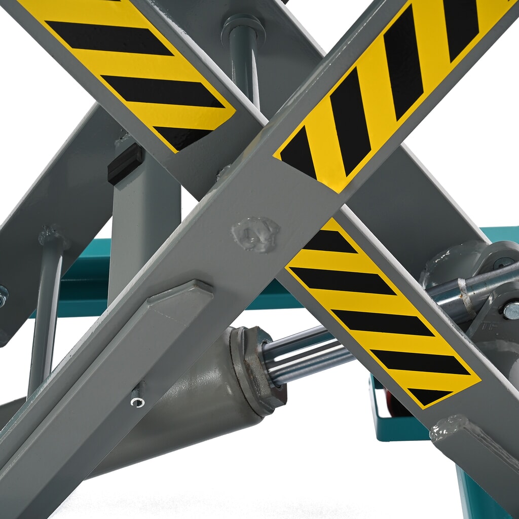 N° de l'image du produit 12 : Chariot à table élévatrice à ciseaux Ameise®, arceau fixe, capacité de charge 500 kg, 850 x 500 mm