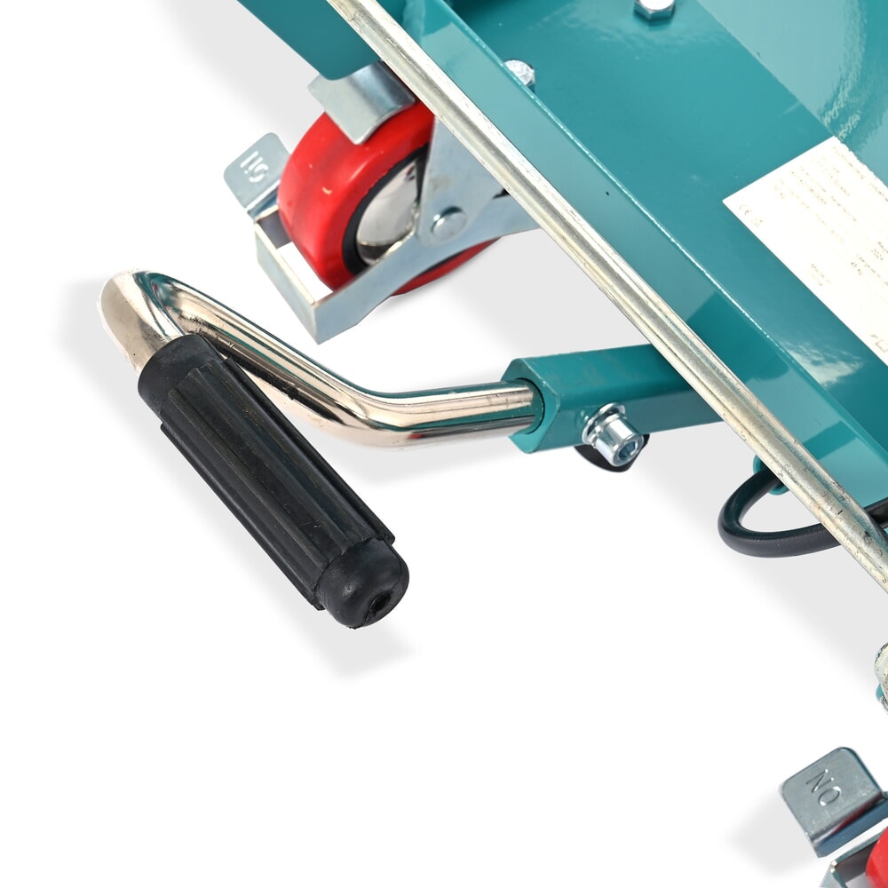 N° de l'image du produit 12 : Chariot à table élévatrice à ciseaux Ameise®, arceau rabattable, capacité de charge 150 kg, 700 x 450 mm
