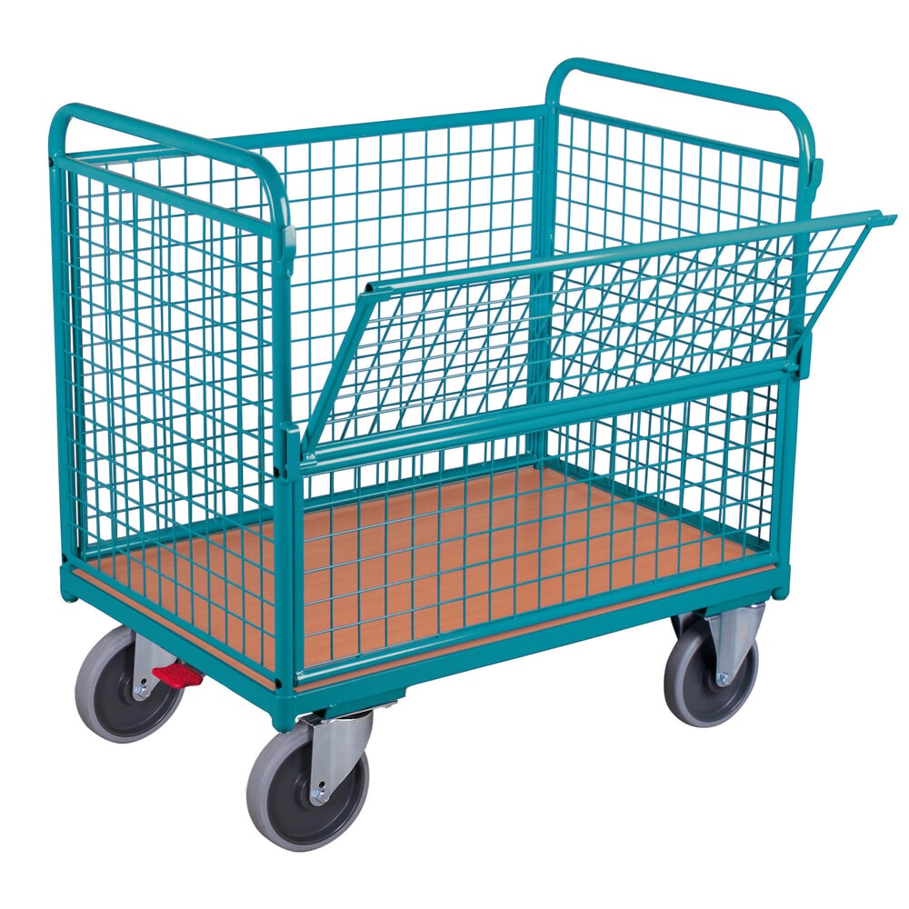 Illustration du produit: Chariot-caisse Ameise® à parois grillagées, surface de chargement 1 000 x 645 mm