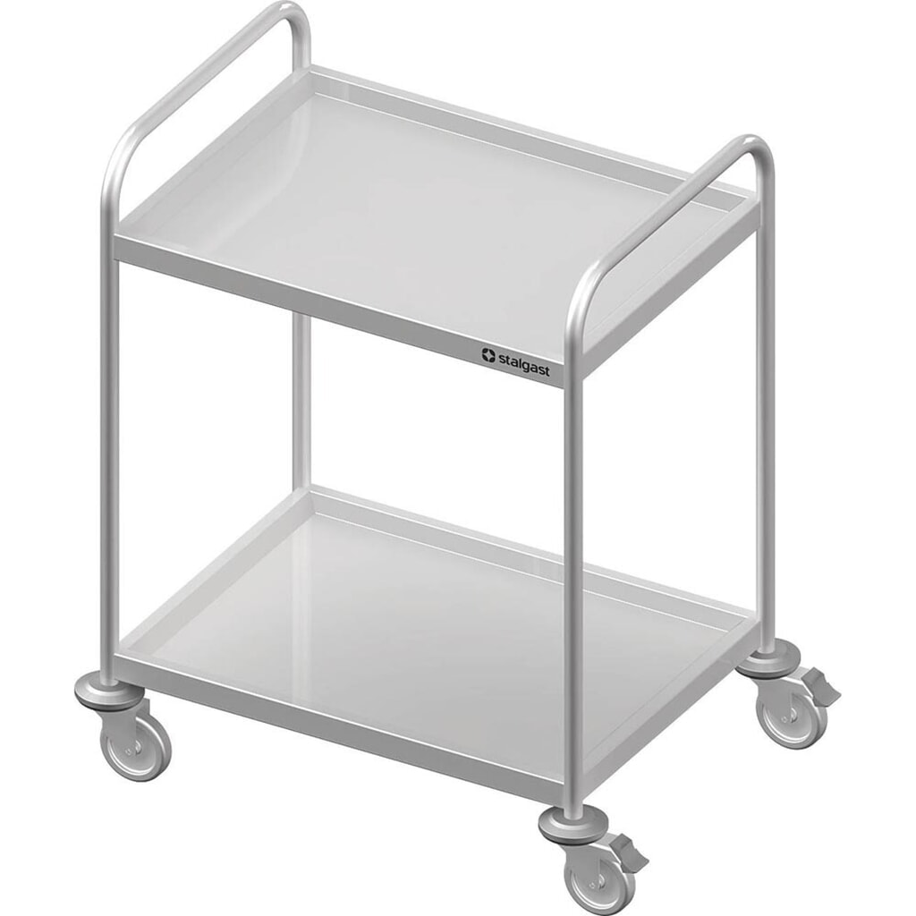Chariot de service Stalgast à deux tablettes, 800x500x950 mm, soudé Illustration du produit: Chariot de service Stalgast à deux tablettes, 800x500x950 mm, soudé