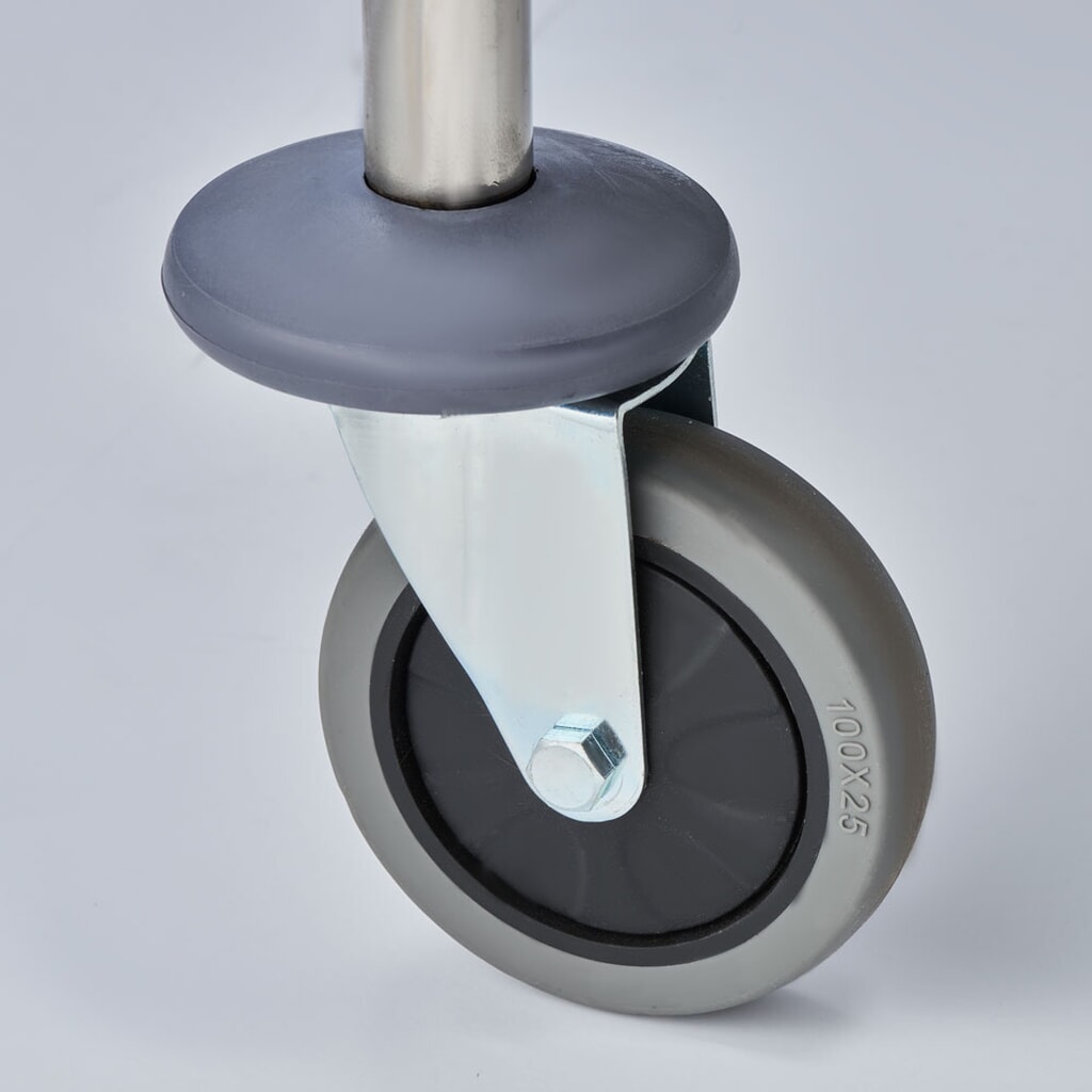 N° de l'image du produit 5 : Chariot de service Stalgast en acier inoxydable, avec trois étagères, 860 x 540 x 920 mm (L x P x H)
