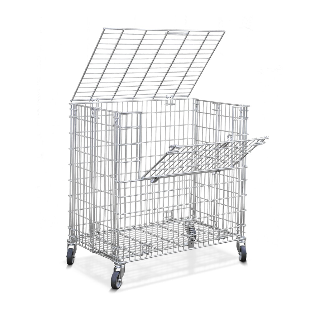Chariot de transport et de stockage XXL, H x l x P 1 000 x 1 040 x 610 mm Illustration du produit: Chariot de transport et de stockage XXL, H x l x P 1 000 x 1 040 x 610 mm