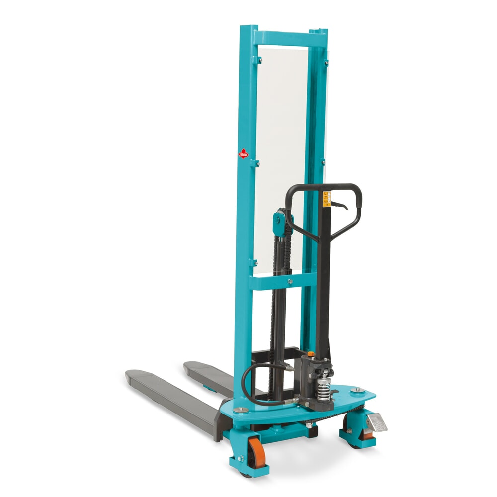 Illustration du produit: Chariot élévateur hydraulique Ameise® PSM 1.0 à levée rapide, monomât, hauteur de levage 1 600 mm, capacité de charge 1 000 kg