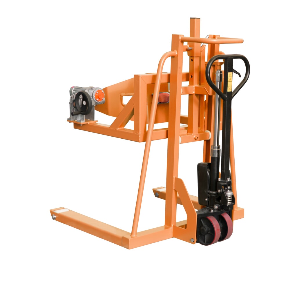 Illustration du produit: Chariot lève-fûts Bauer® FHR 600 F, peint, jaune-orange
