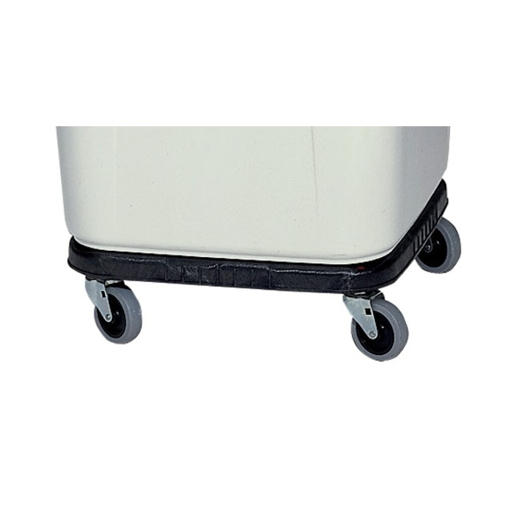 Illustration du produit: Châssis mobile plastique rectang pour conteneur polyvalent 105/151,5 l RUBBERMAI
