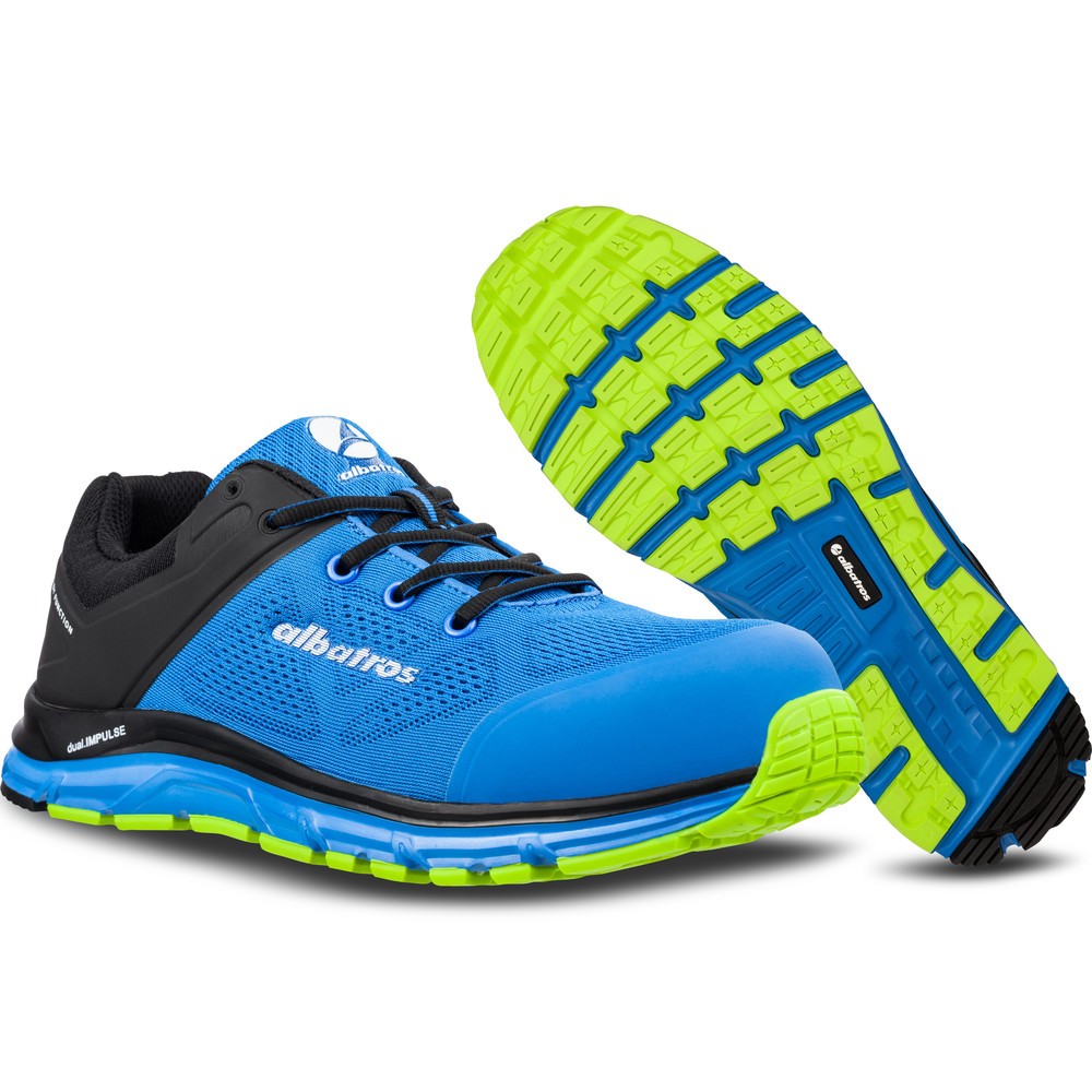 N° de l'image du produit 2 : Chaussures de sport de sécurité Lift Blue Impulse Low S1P ESD, taille 43