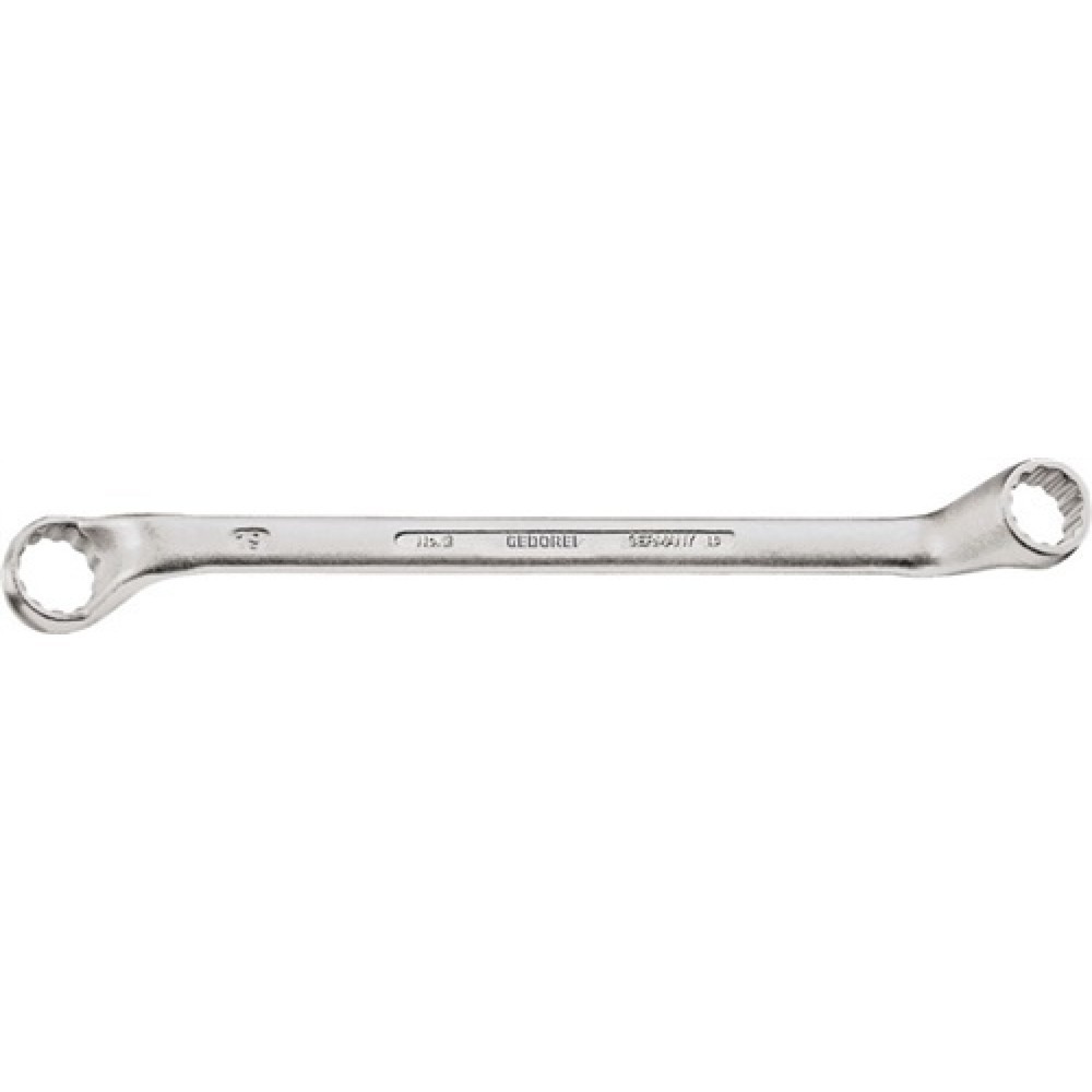 Illustration du produit: Clé polygonale double 2 6 x 7 mm 170 mm contre-coudée profondément GEDORE