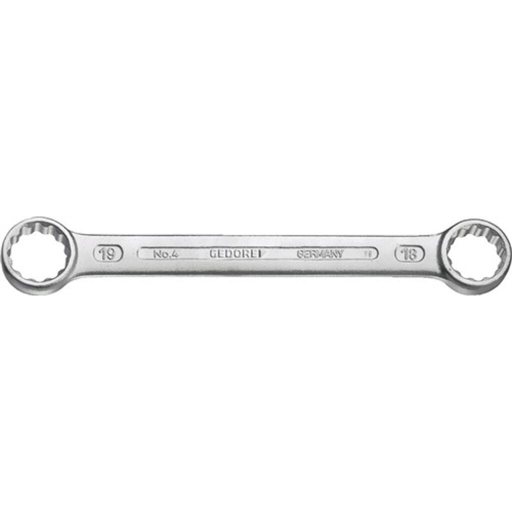Clé polygonale double 4 8 x 10 mm 115 mm droit GEDORE Illustration du produit: Clé polygonale double 4 8 x 10 mm 115 mm droit GEDORE