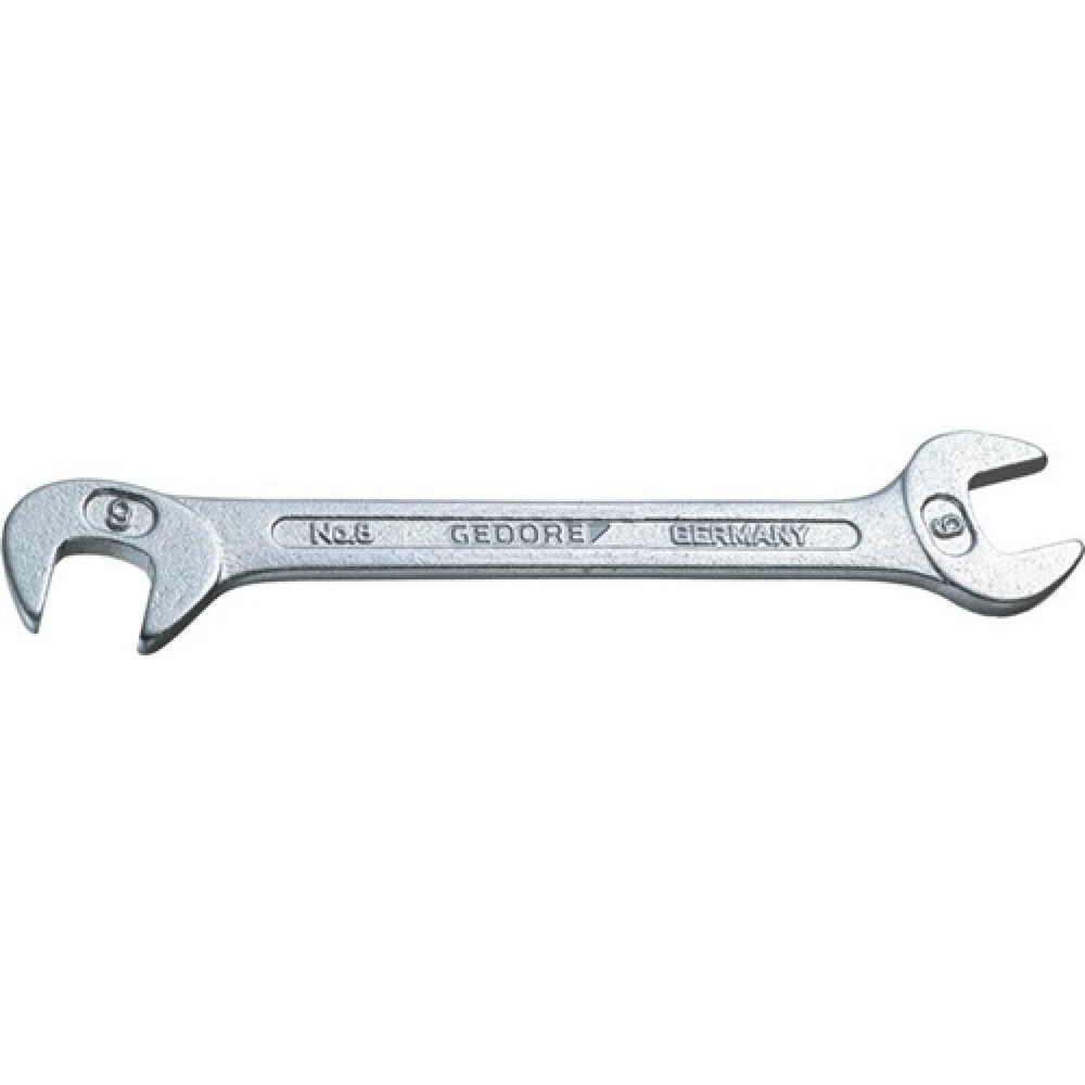 Illustration du produit: Clé à fourche 8 4,5 mm longueur 69 mm chromé GEDORE