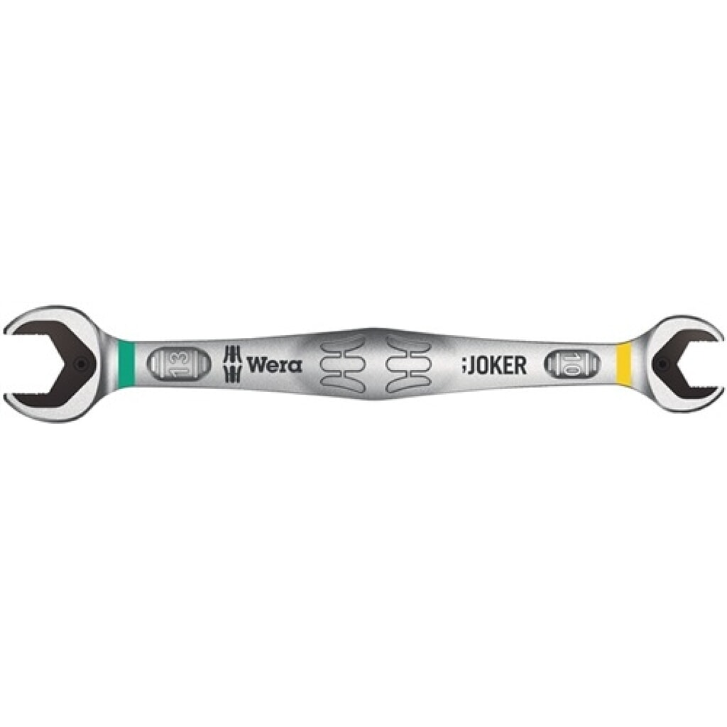 Clé à fourche 6002 Joker 10 x 13 mm longueur 167 mm chromé WERA Illustration du produit: Clé à fourche 6002 Joker 10 x 13 mm longueur 167 mm chromé WERA