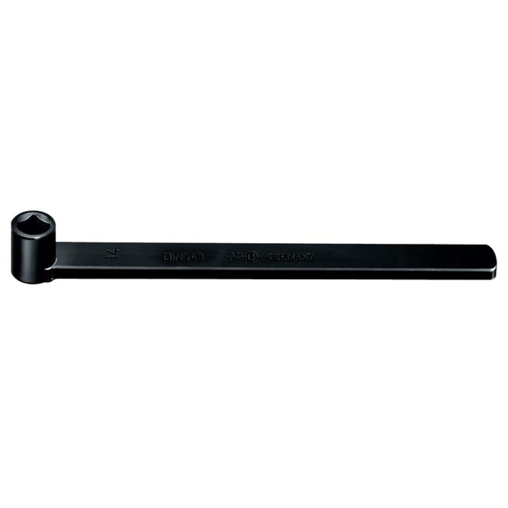 Clé à douille carrée DIN 248 taille 8 mm longueur 160 mm AMF Illustration du produit: Clé à douille carrée DIN 248 taille 8 mm longueur 160 mm AMF