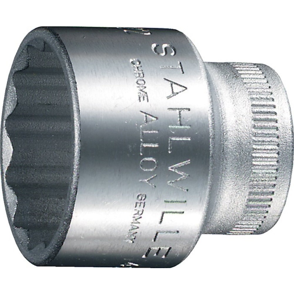 Illustration du produit: Jeu de clés à douille 45 3/8 po. 12 pans ouv. de clé 13 mm longueur 30 mm STAHLW