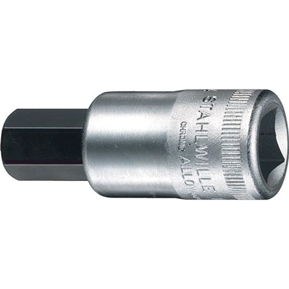 Illustration du produit: Jeu de clés à douille 54 1/2 po. 6 pans creux ouv. de clé 4 mm longueur 60 mm ST