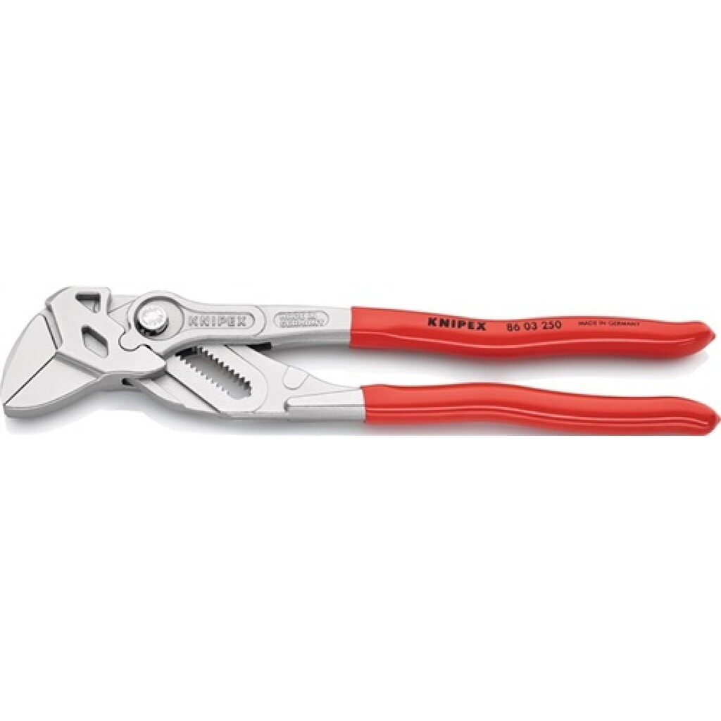 Illustration du produit: Pince-clé longueur 300 mm envergure 60 mm chromé revêtement en plastique KNIPEX