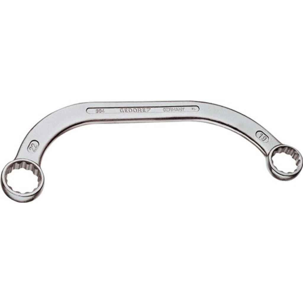 Clé polygonale demi-lune 304 11 x 13 mm longueur 150 mm CV-acier chromé GEDORE Illustration du produit: Clé polygonale demi-lune 304 11 x 13 mm longueur 150 mm CV-acier chromé GEDORE
