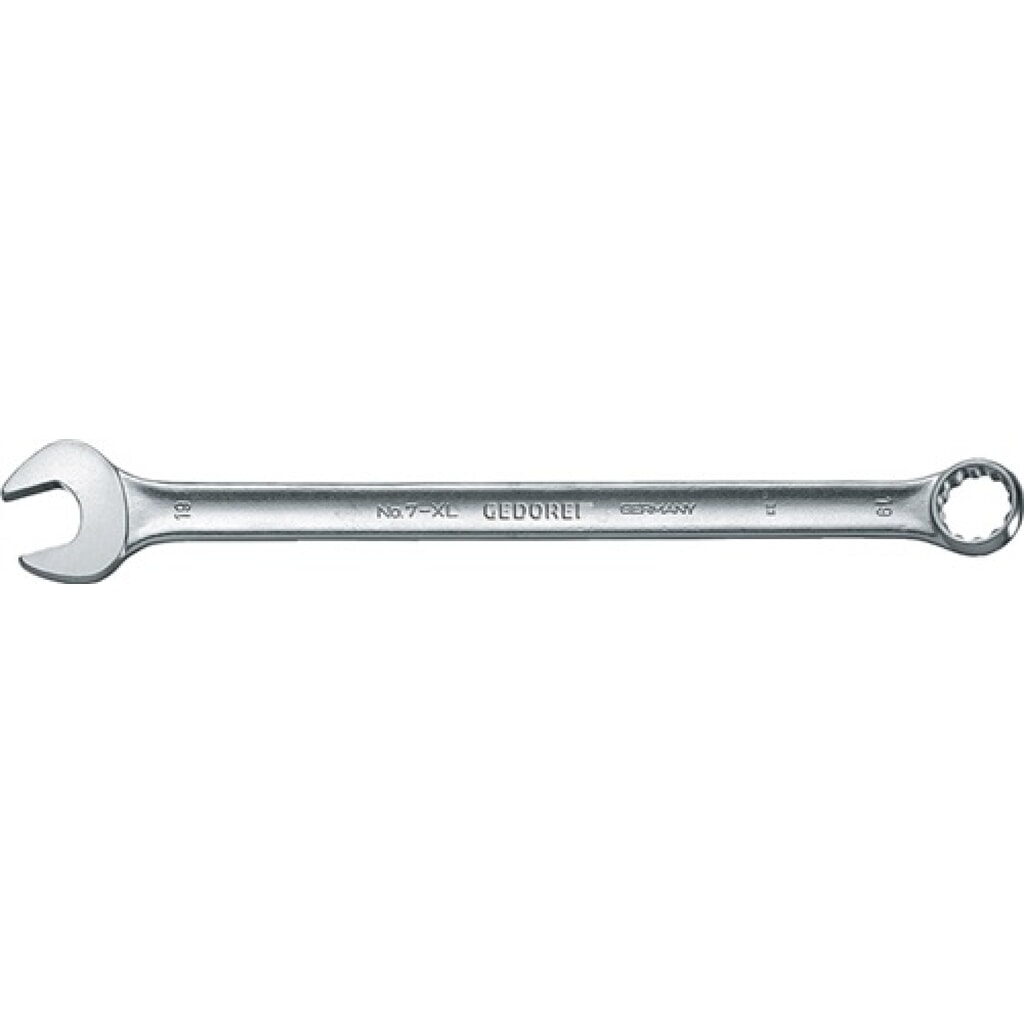 Clé mixte 7 XL SW 8 mm longueur 170 mm forme A extra-longue acier CV GEDORE Illustration du produit: Clé mixte 7 XL SW 8 mm longueur 170 mm forme A extra-longue acier CV GEDORE