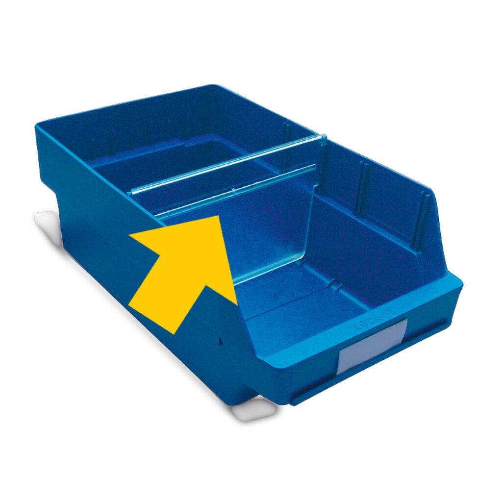 Cloisons de séparation pour bacs à bec XXL, l x H 240 x 150 mm Illustration du produit: Cloisons de séparation pour bacs à bec XXL, l x H 240 x 150 mm