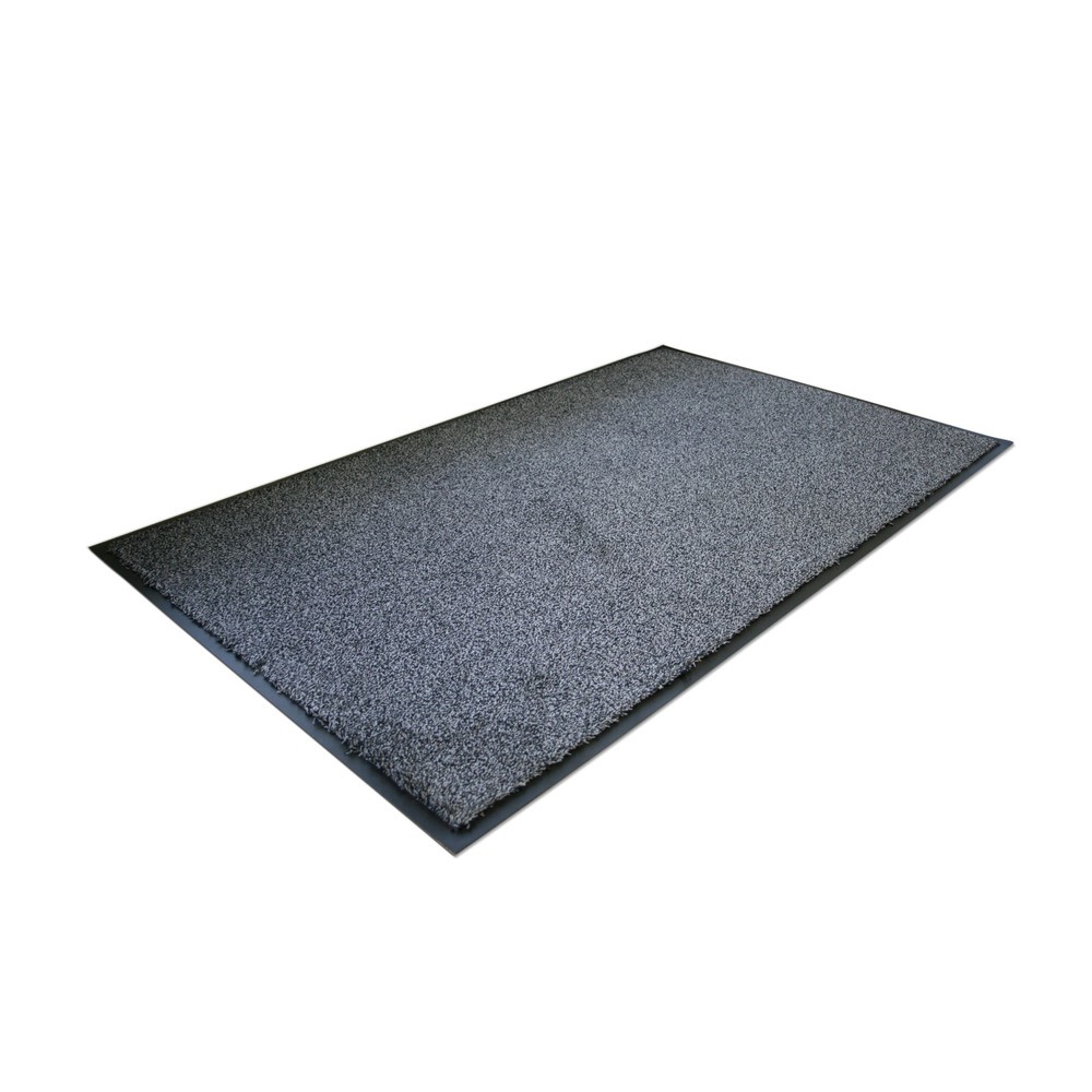 N° de l'image du produit 1 : COBA Paillasson en nylon, lxP 600 x 850 mm, noir/gris
