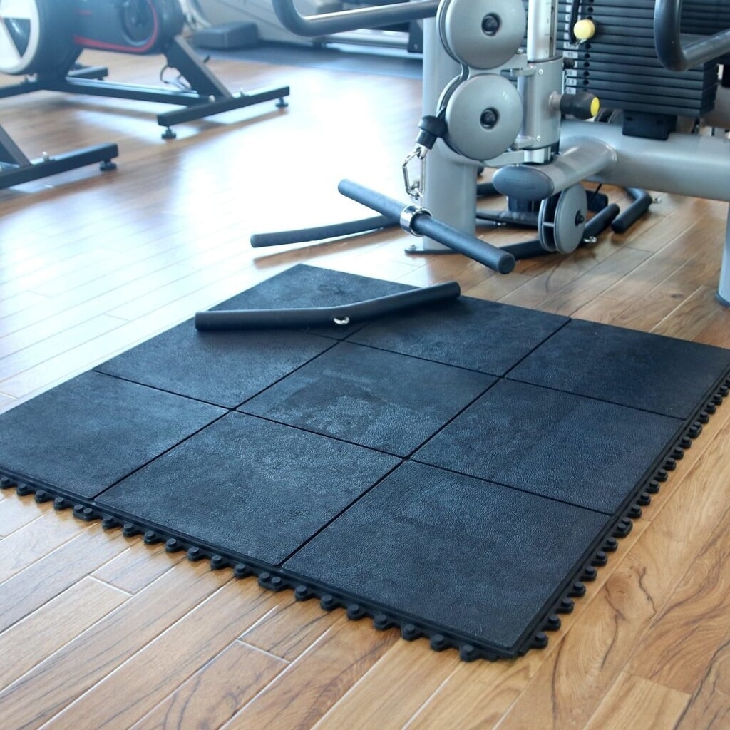 COBA Tapis anti-fatigue Fatigue Step, standard, lxP 900 x 900 mm Illustration du produit: COBA Tapis anti-fatigue Fatigue Step, standard, lxP 900 x 900 mm