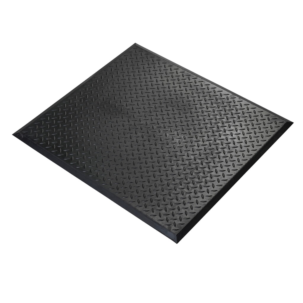 COBA Tapis de travail Comfort-Lok, lxP 700 x 800 mm, noir Illustration du produit: COBA Tapis de travail Comfort-Lok, lxP 700 x 800 mm, noir
