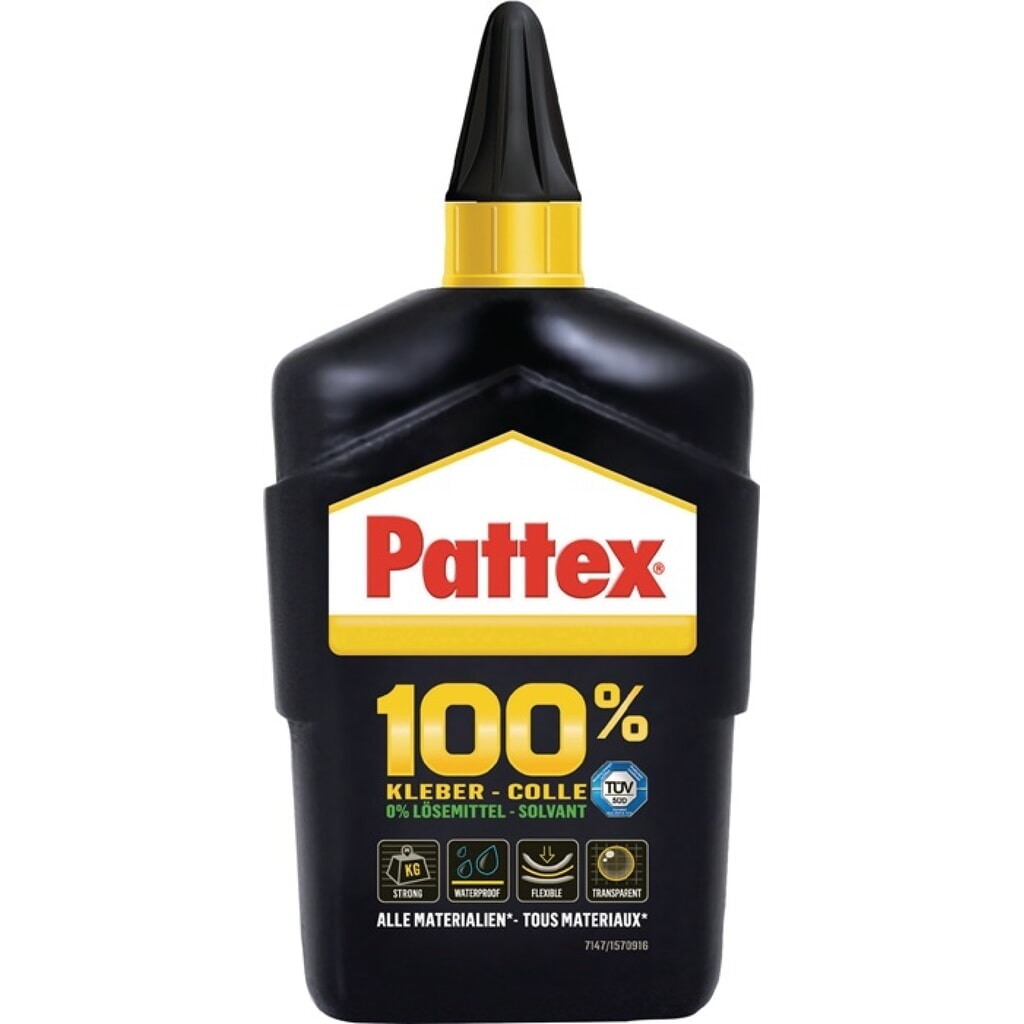 Illustration du produit: Colle multipuissance PATTEX 100 % transp.p1dc1 Bouteille de 50 g