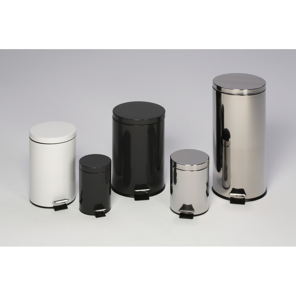 N° de l'image du produit 2 : Collecteur de déchets à pédale VAR® 3 litres, anthracite