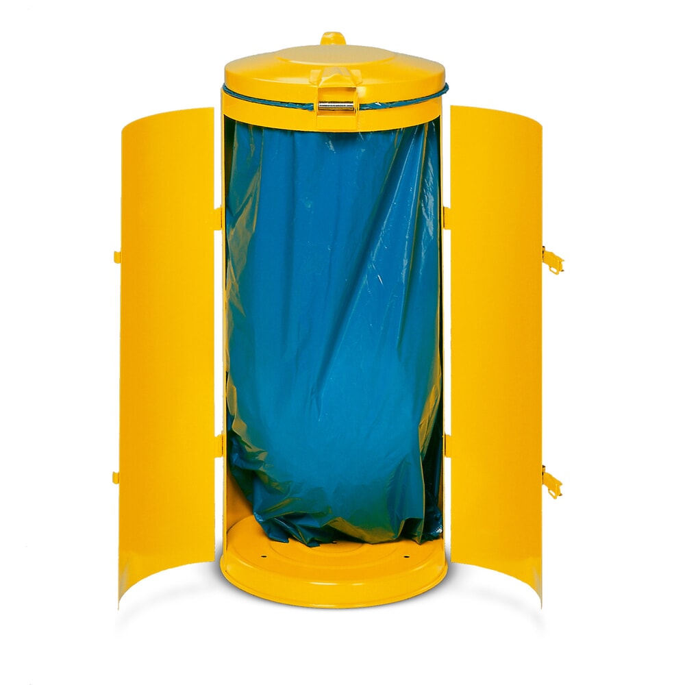 N° de l'image du produit 3 : Collecteur de déchets VAR®, 120 litres, porte à doubles battants, anthracite
