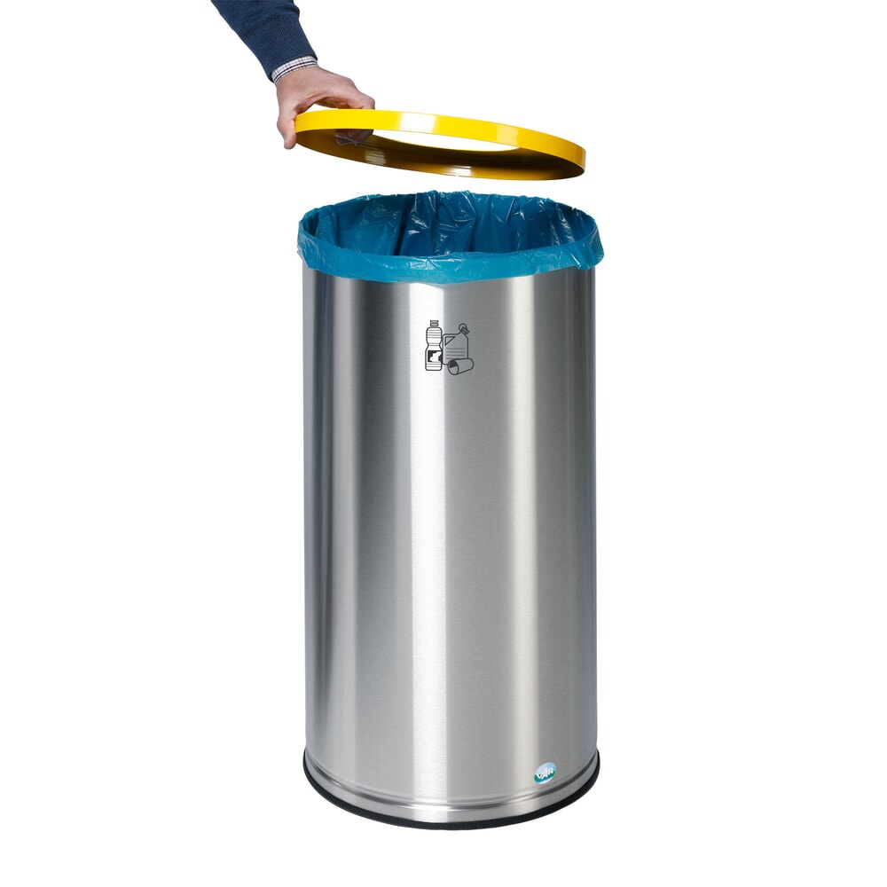 N° de l'image du produit 2 : Collecteur de matériaux VAR ® WS 70, 70 litres, picto matériaux