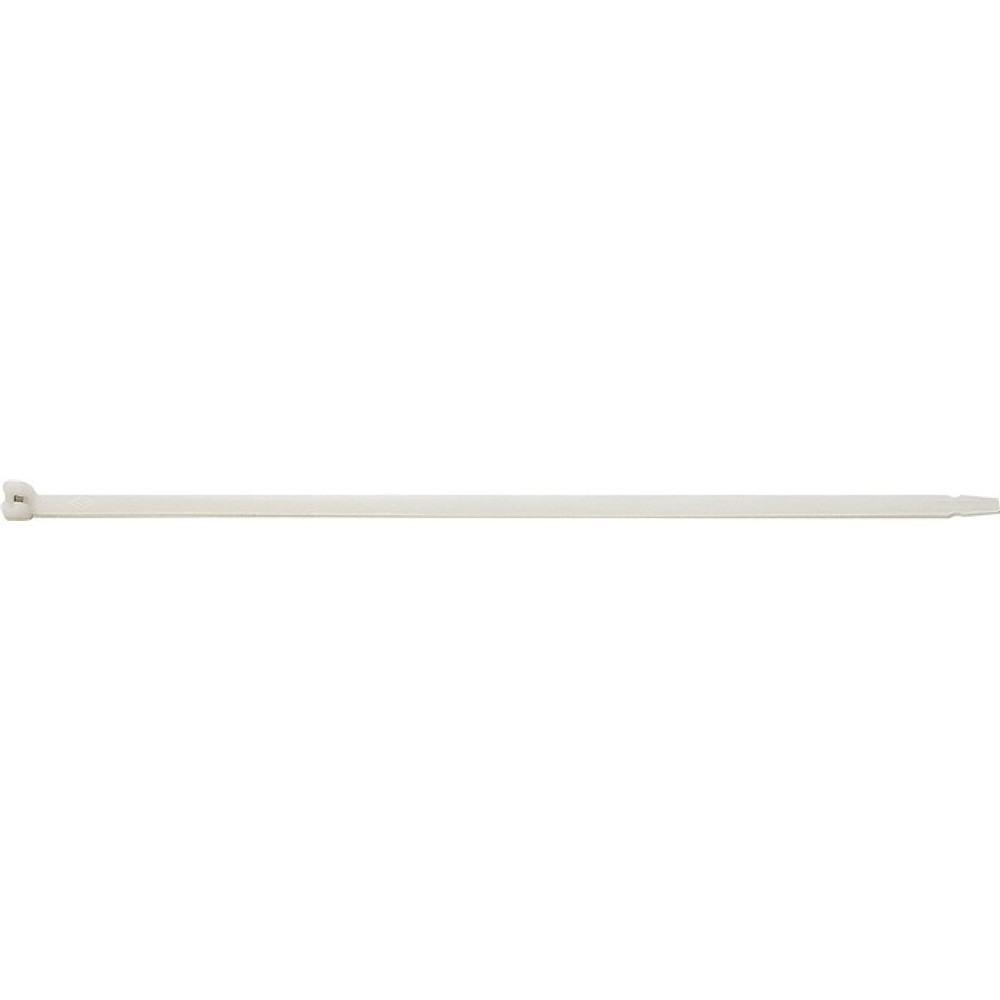 Illustration du produit: Collier de câblage longueur 200 mm largeur 3,5 mm polyamide nature 100 pièces/sa