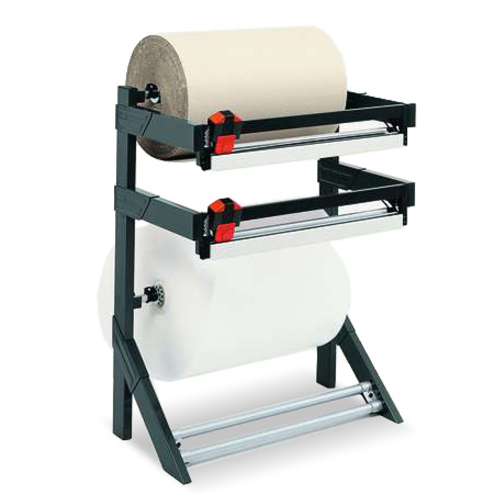 Illustration du produit: Rocholz support de découpe double, pour charges lourdes, poids maximal du rouleau 150 kg, largeur de coupe 750 mm