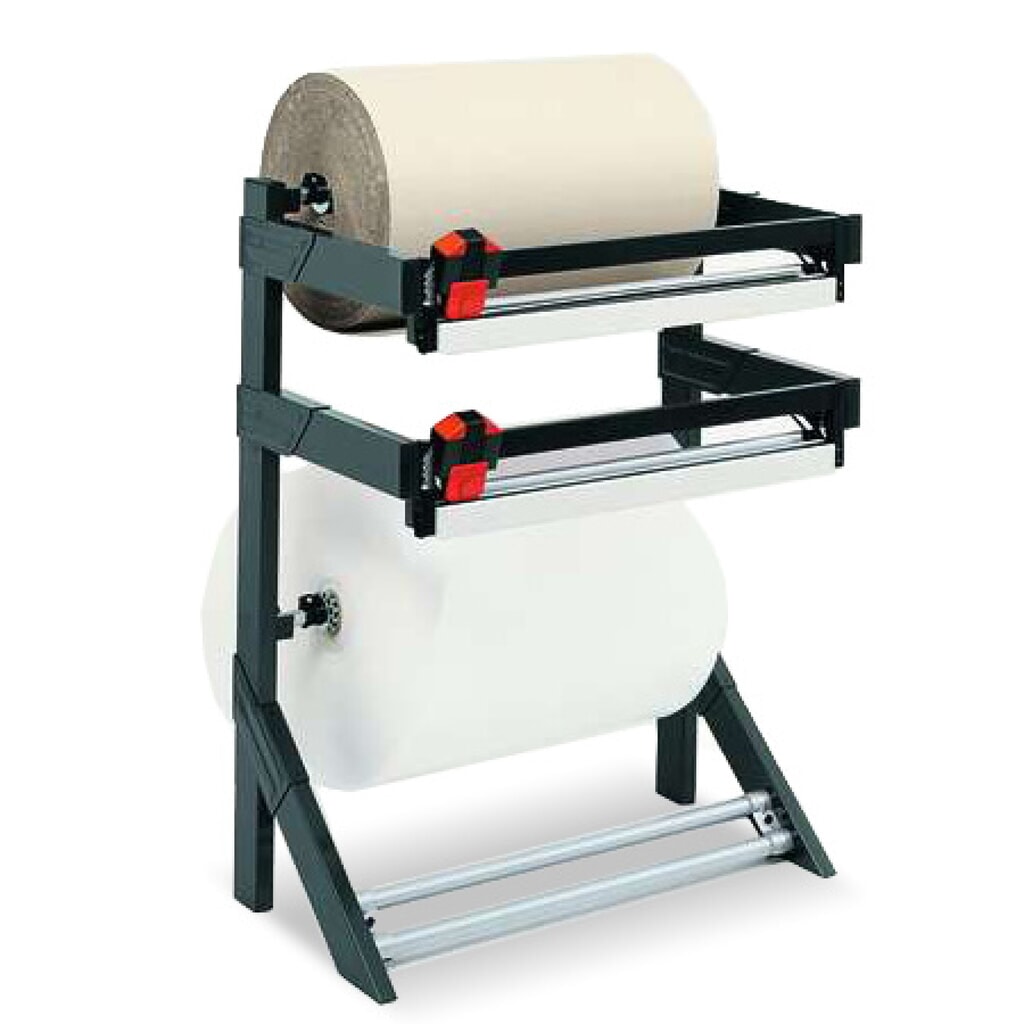 Illustration du produit: Rocholz support de découpe double, pour charges lourdes, poids maximal du rouleau 150 kg, largeur de coupe 750 mm