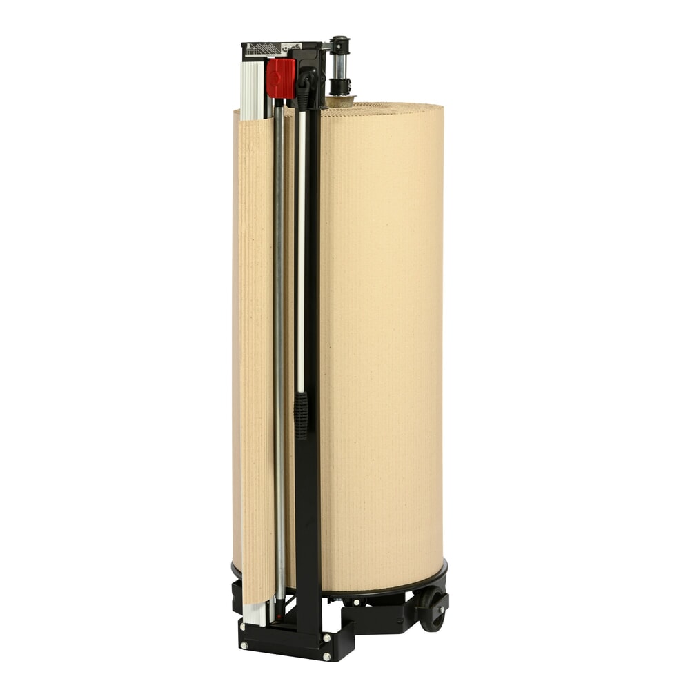 N° de l'image du produit 3 : Rocholz support de découpe vertical pour rouleaux lourds, poids maximal du rouleau 200 kg, diamètre maximal du rouleau 700 mm, largeur de coupe 1000 mm
