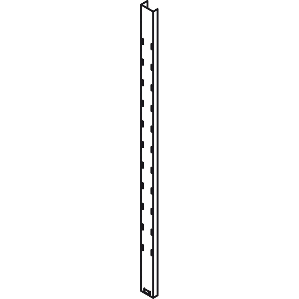 Colonne de rayonnage,en tôle d'acier galvanisée, pour conteneurs non isolés, H 1 950 mm, l=95 mm, P = 33 mm Illustration du produit: Colonne de rayonnage,en tôle d'acier galvanisée, pour conteneurs non isolés, H 1 950 mm, l=95 mm, P = 33 mm