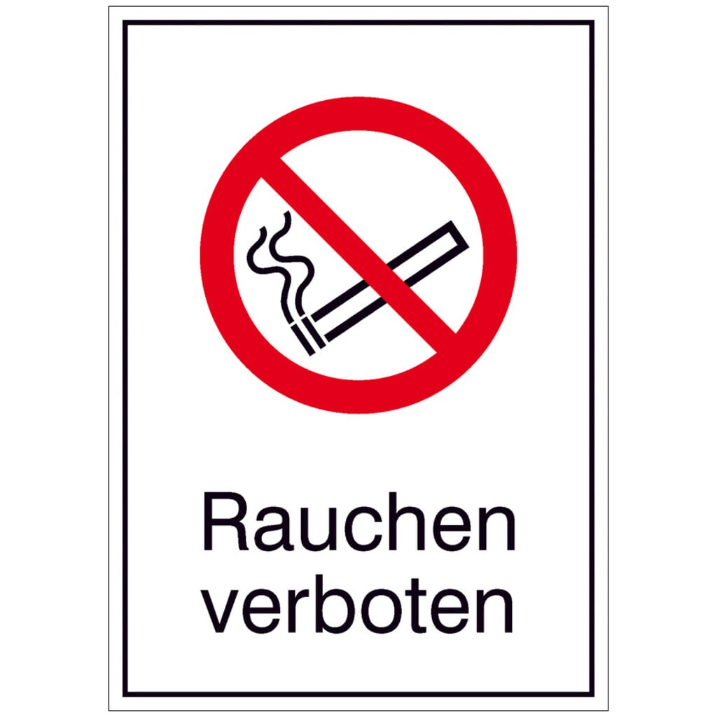 SafetyMarking® « Défense de fumer », H x l 185 x 131 mm, film Illustration du produit: SafetyMarking® « Défense de fumer », H x l 185 x 131 mm, film