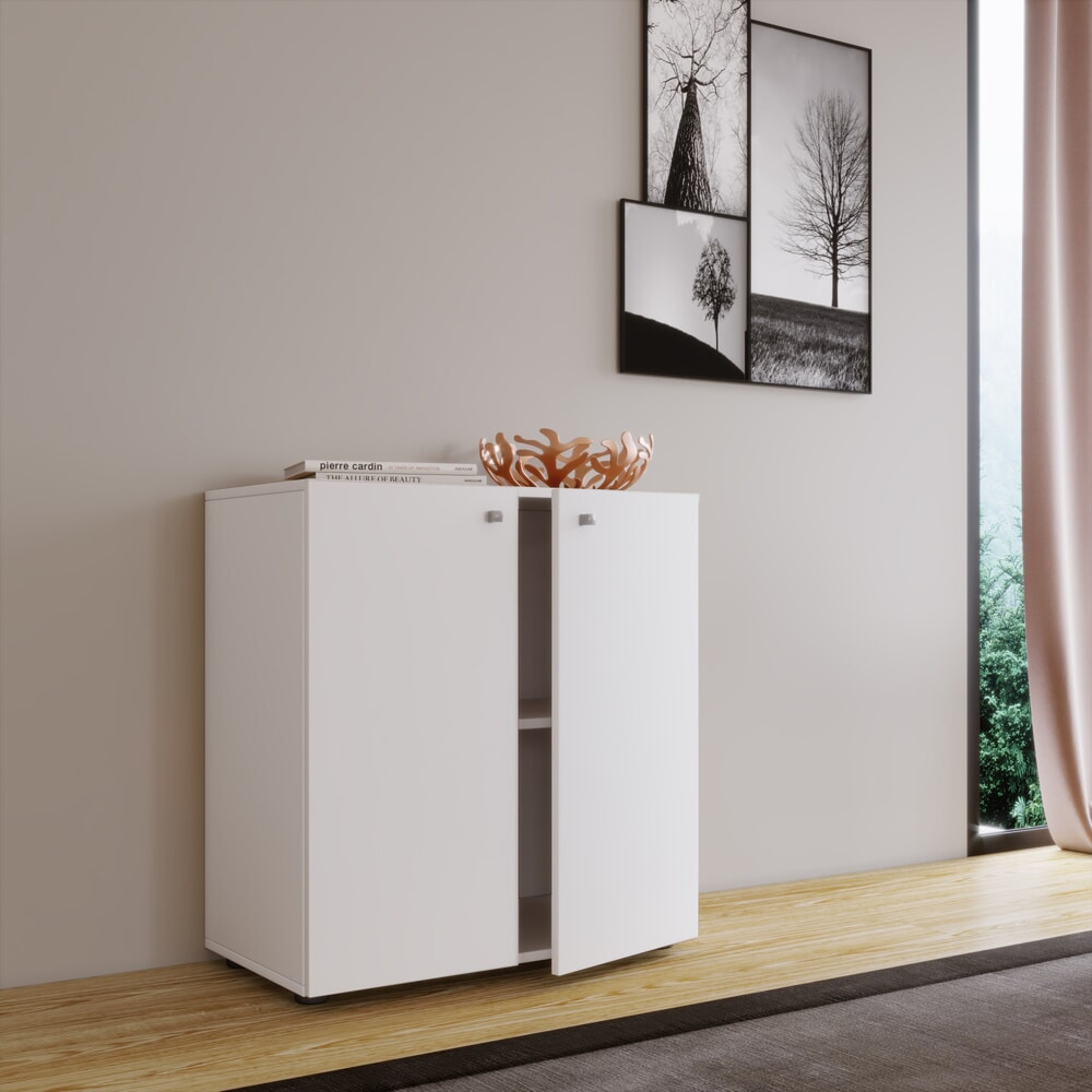 N° de l'image du produit 3 : VCM Commode Vandol V1, blanc
