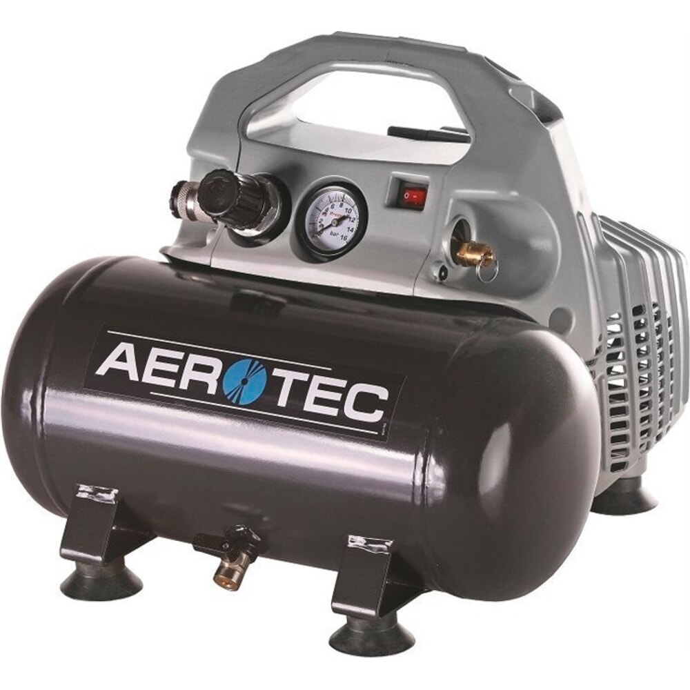 Illustration du produit: Compresseur Airliner Silent AEROTEC 70 l/min 0,3 kW 6 l AEROTEC