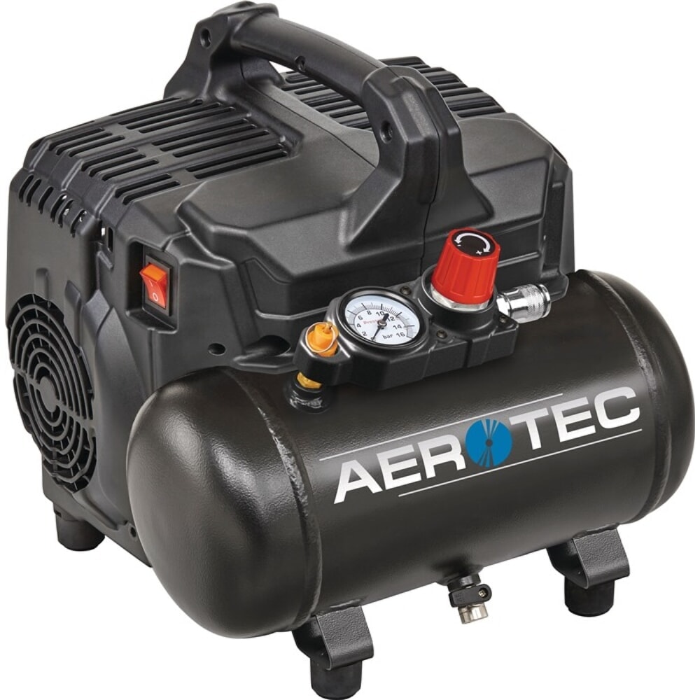 Illustration du produit: Compresseur Supersil 6 AEROTEC 105 l/min 0,75 kW 6 l AEROTEC