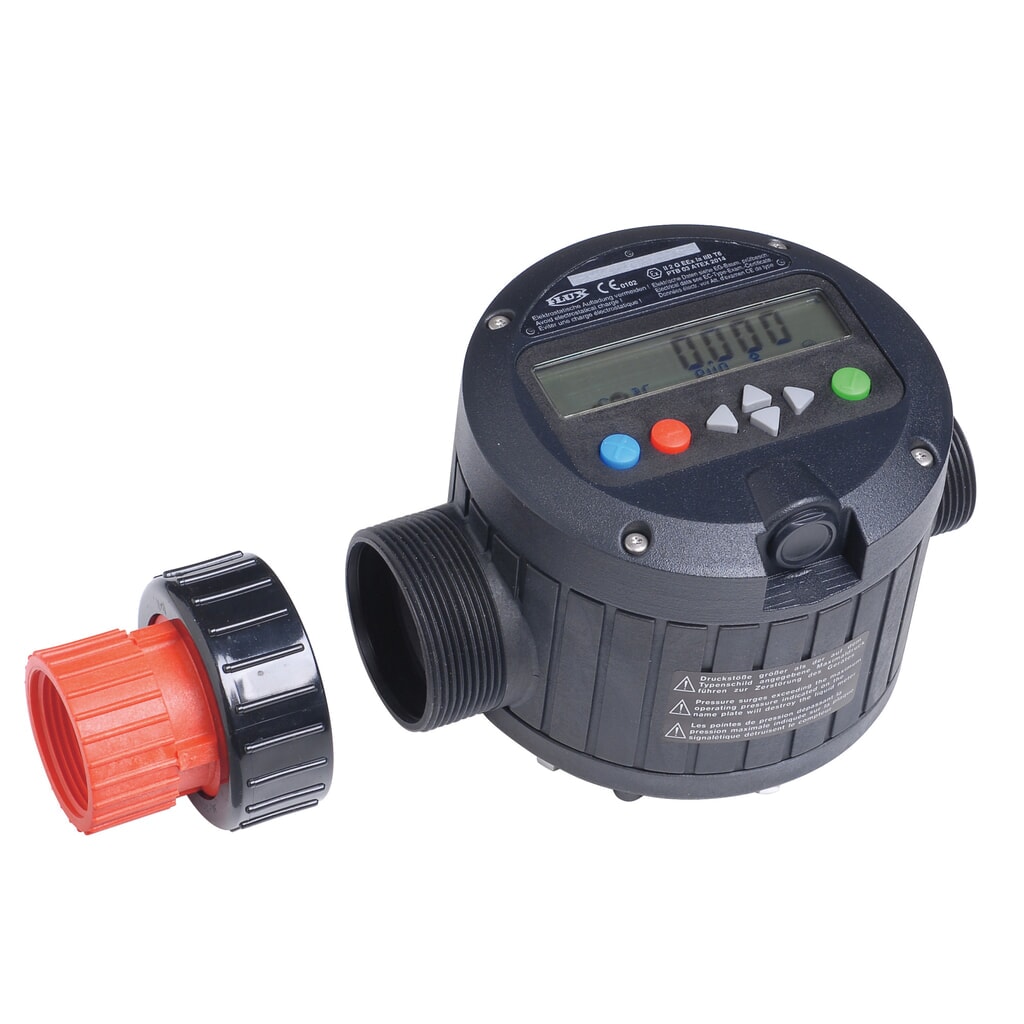 Compteur de débit PP, pour de nombreux liquides agressifs, acides et lessives alcalines Illustration du produit: Compteur de débit PP, pour de nombreux liquides agressifs, acides et lessives alcalines